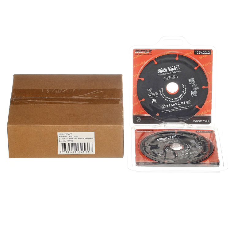 Диск пильный Orientcraft Super Wood 125*22,23мм - картинка 1